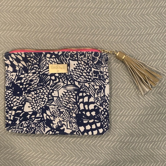 Lilly Pulitzer for Target makeup bag. EUC